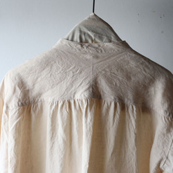 Linen relaxed shirts "Sakura" 9枚目の画像