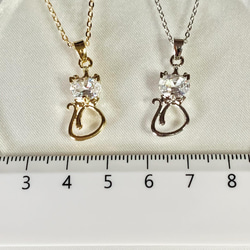 Cute Kitten Necklace （子猫ネックレス） 4枚目の画像