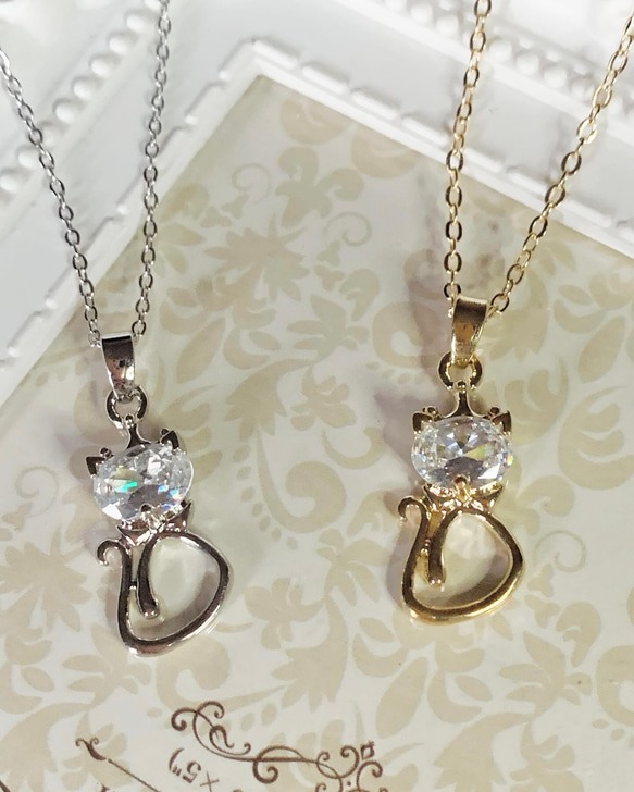 Cute Kitten Necklace （子猫ネックレス） 7枚目の画像