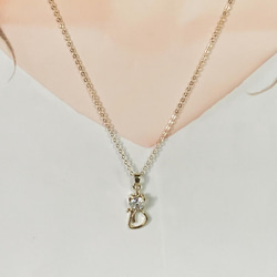 Cute Kitten Necklace （子猫ネックレス） 2枚目の画像