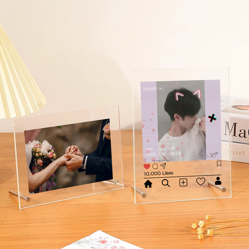 アクリルフォトスタンド お気に入りの写真で作る オーダーメイド