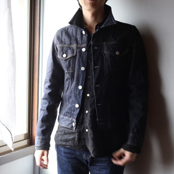 Selvedge denim jacket 12枚目の画像