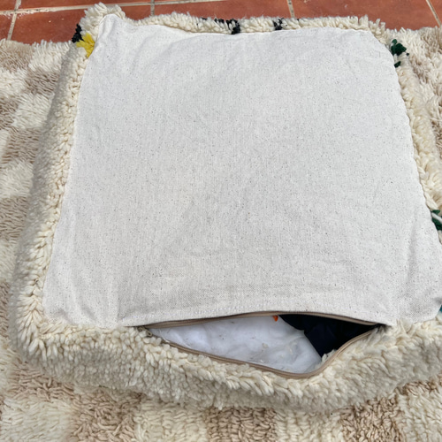 モロッコ プフ pouf アジラル オットマン クッション ラグ 130 椅子  