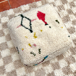 モロッコ プフ pouf アジラル オットマン クッション ラグ 130 椅子  