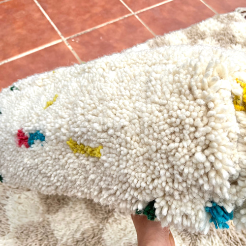 モロッコ プフ pouf アジラル オットマン クッション ラグ 130 【公式