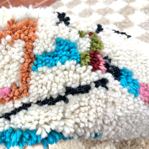 モロッコ プフ pouf アジラル オットマン クッション ラグ 138 椅子