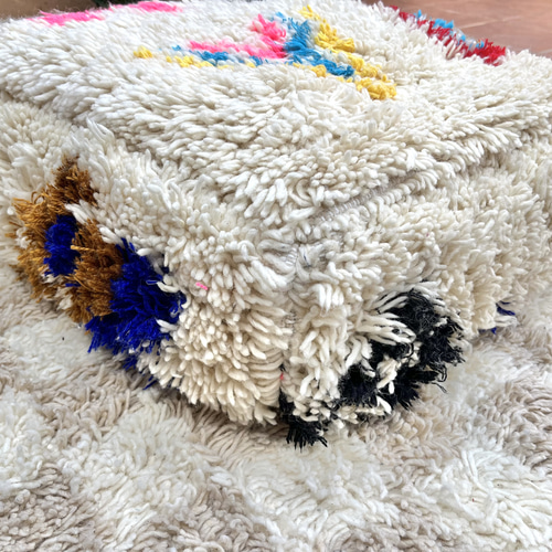 モロッコ プフ pouf アジラル オットマン クッション ラグ 139 椅子