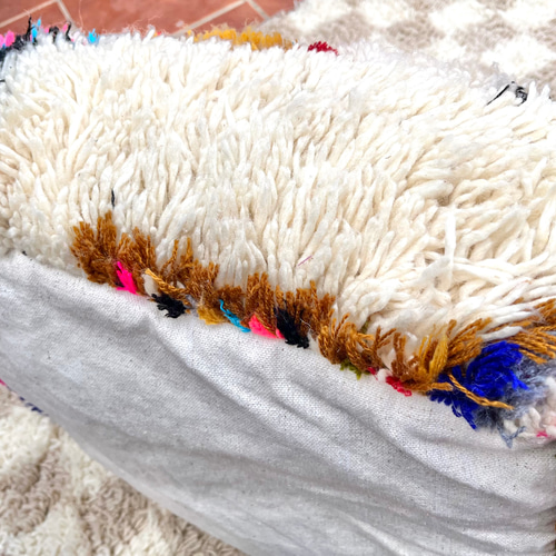 モロッコ プフ pouf アジラル オットマン クッション ラグ 139 椅子