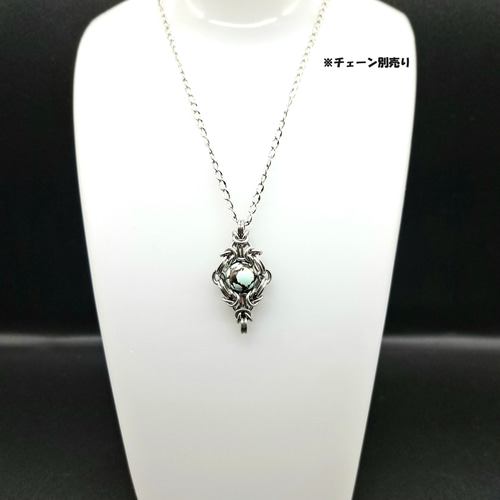 マトリックス ターコイズ ペンダントトップ ペンダントトップ shin