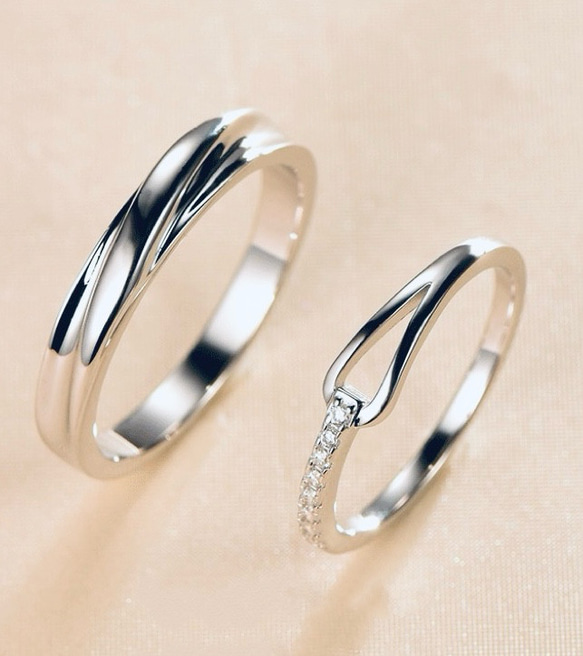 ✨NEW✨ペア リング【セット】 結婚 指輪 S 925 シルバー 受注 ✨NEW✨ペア リング【セット】 結婚 指輪 S 925 シルバー 受注