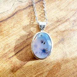 Dendritic Agate Necklace 6枚目の画像