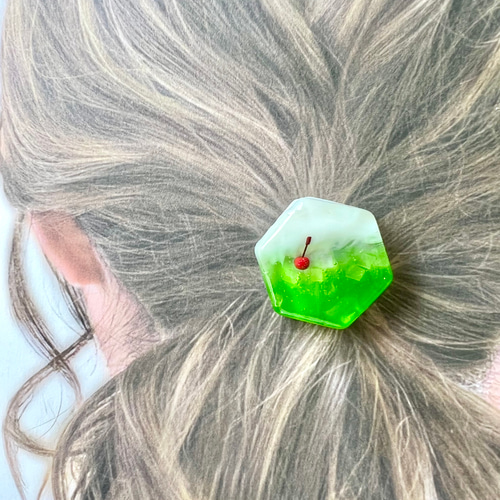 クリームソーダ - ヘアゴムの人気通販 | minne 国内最大級の