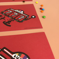 春を告げるGood Luck 777のカラフルな春節対句 2枚目の画像