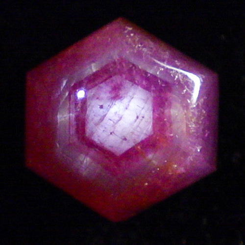 ☆天然スターサファイア☆ヘキサゴナルシェイプ 10.6ct/11.4mm