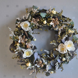 【母の日2024】ユーカリとソーラーチェリッシュのwreath 1枚目の画像