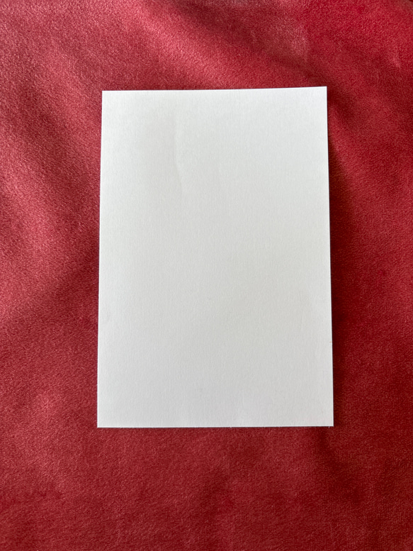 メッセージカード〜色鉛筆画・柴犬〜 2枚目の画像