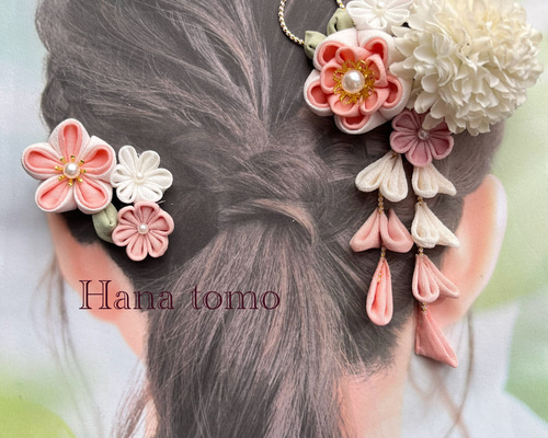 Hana⚘週末受取遅れますさま専用 七五三髪飾りセット 7-28 楽天市場】【