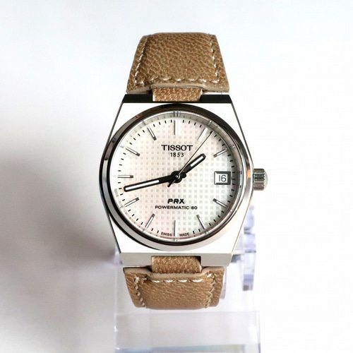 腕時計ベルト TISSOT PRX POWER MATIC 35専用 Dバックル仕様