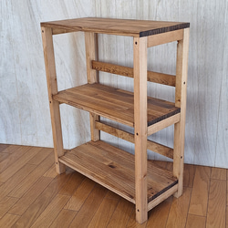 オランダ サイドテーブル チェスト ラック 棚 木製 オーク材 家具 レトロ 3be95d6493cf52df1bcb133cad2059