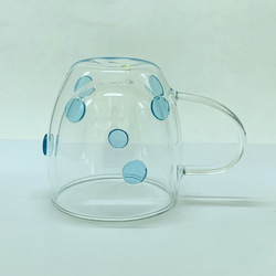 耐熱ガラスのダブルウォールマグカップ 6 5枚目の画像
