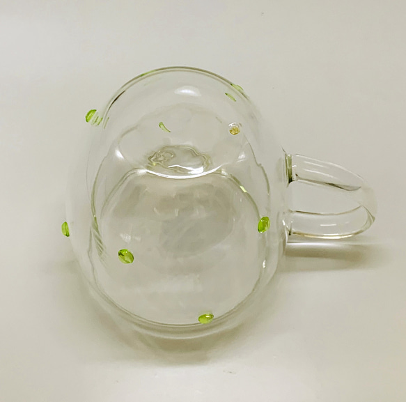 耐熱ガラスのダブルウォールマグカップ 7 4枚目の画像