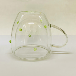 耐熱ガラスのダブルウォールマグカップ 7 5枚目の画像