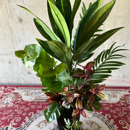 光触媒人工観葉植物ウォールグリーンフェイクグリーンマッサンアレンジ4R