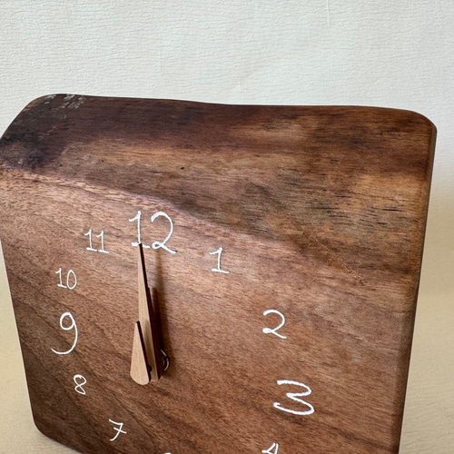 木の時計　掛時計   栃 木の時計 掛時計 栃