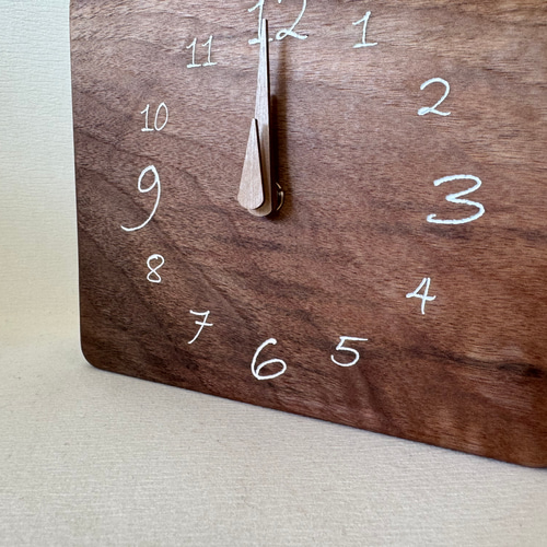 木の時計　掛時計   栃 木の時計 掛時計 栃
