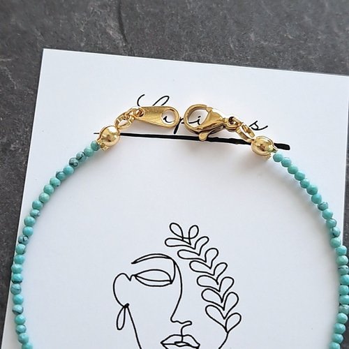 天然石と貝のビーズブレスレット天珠で作りました。 maxresdefault.jpg