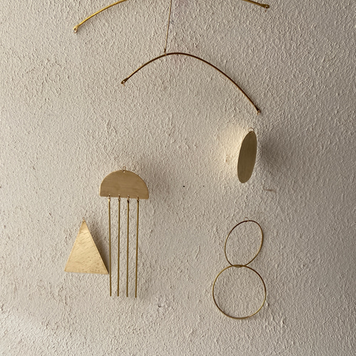 真鍮幾何学モビール』[Ⅲ] モビール Metallo KLIN 通販 17406190