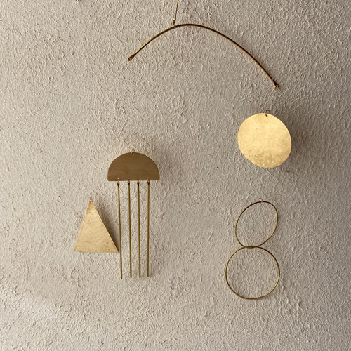 真鍮幾何学モビール』[Ⅲ] モビール Metallo KLIN 通販 17406190