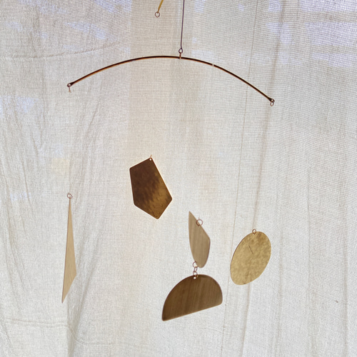 真鍮幾何学モビール』［Ⅱ］ モビール Metallo KLIN 通販 17406219