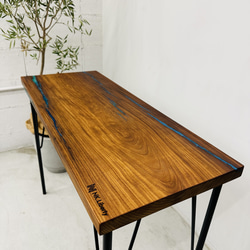 レジンテーブル】リビング ダイニングテーブル 一点物 ローテーブル