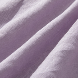 簡潔精緻的亞麻襯衫，100%亞麻布料製成。長袖，紫色。產品編號：240316-2 第10張的照片