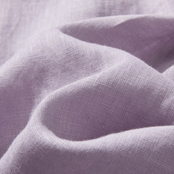 簡潔精緻的亞麻襯衫，100%亞麻布料製成。長袖，紫色。產品編號：240316-2 第12張的照片