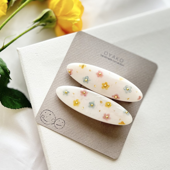 【オーダー用ページ】バナナクリップ　お花おひとつ1400円 オーダー用ページ】バナナクリップお花おひとつ1400円