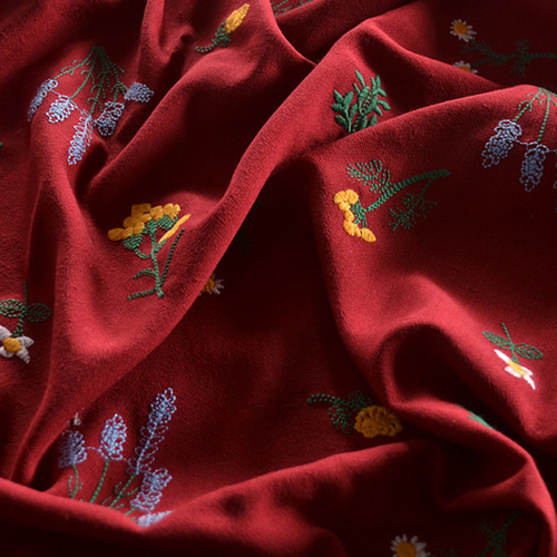 新品　アマルフィー　花柄刺繍 グレースプリング コート定価28800円 cp-7912-7914-2.jpg