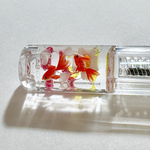 デコカクノ 桜 万年筆 金魚 ペン・筆記用具 池波屋 通販