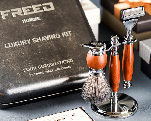 フリード】5枚刃カミソリ高級ギフトボックス4個セット - 男友達への