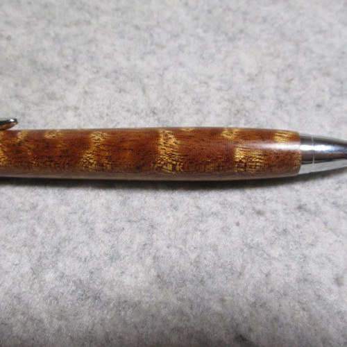 神代沙沈金絲楠木 玉杢 キヌカオイル仕上げ 木軸シャープ