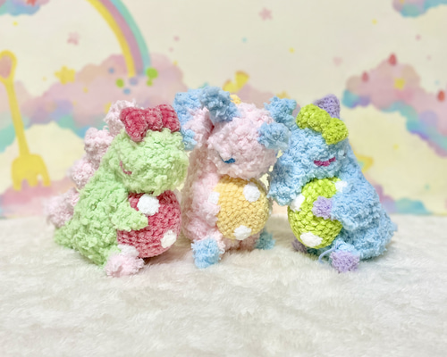 おねむきょうりゅうちゃん あみぐるみ ひなたすみこ 通販