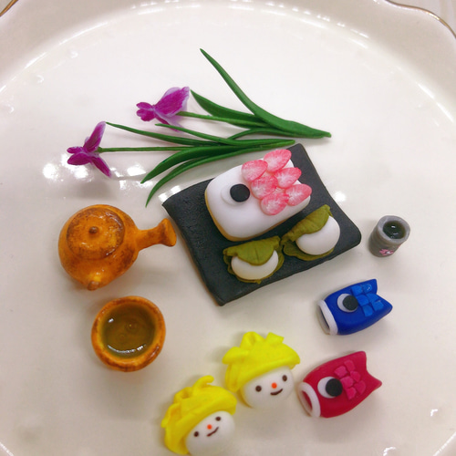 ミニチュア こどもの日セット その他置物 miniature._.milky 通販