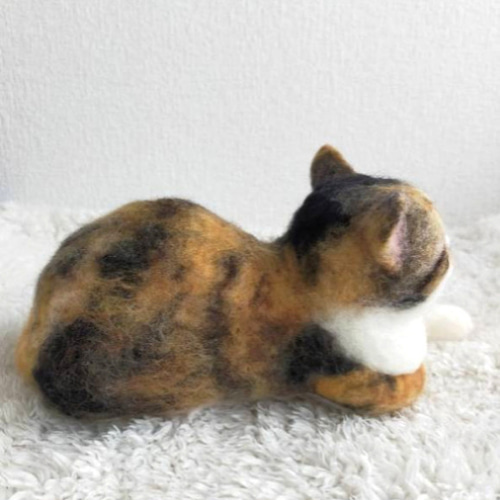 オーダー猫さん 羊毛フェルト 羊毛フェルト utuca 通販 17407928
