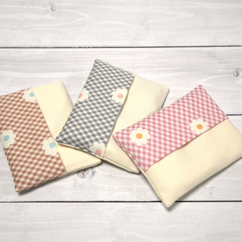12×9 ポケットティッシュケース（単品） 2枚仕立て 入園入学 女の子