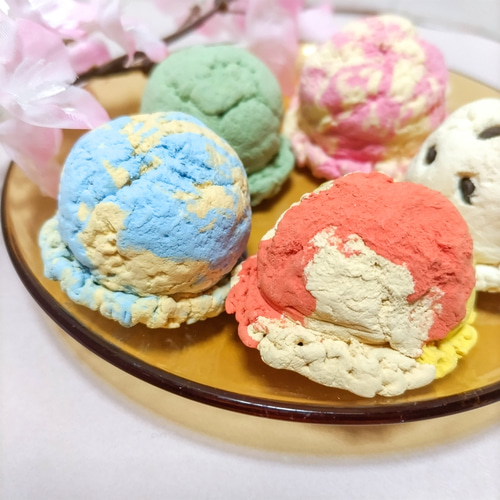 色々なアイスのパーツセット フェイクスイーツ スイーツデコ マーブル
