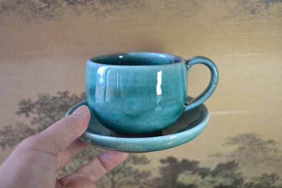  ティーカップ ソーサー ターコイズブルー 楽天市場】ラフィネティーカップ＆ソーサー(アンティークブルー) C&S