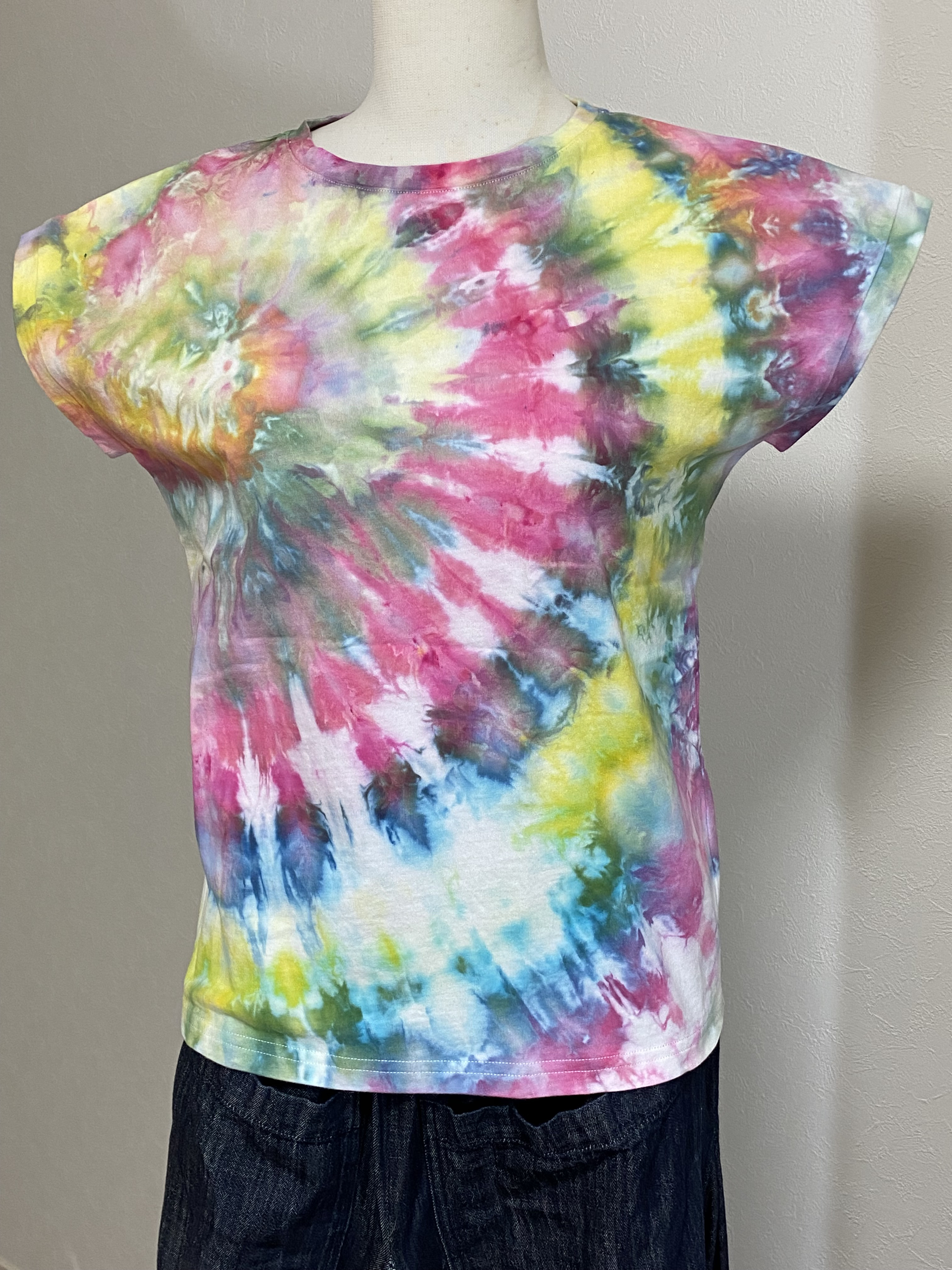 染め Tシャツ アイスダイ