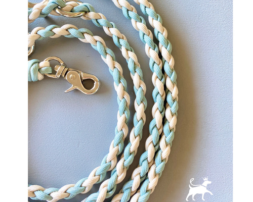 受注制作 パラコードカフェリード リード・首輪 M IYA 通販 17408545