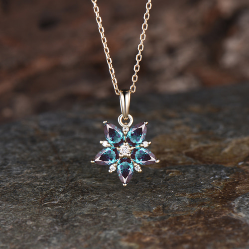 天然アレキサンドライト 0,17ct ペンダントネックレス 062cf3b171d1d226689576f1a610f6